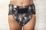 Reusable diaper for adults with insert - NIGHT IN THE FOREST