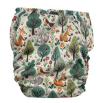 Pocket diaper, double-row snaps, OS coolmax, FOREST GLADE