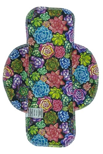 Wiederverwendbare hygienische Saugeinlage für Frauen - Sukkulenten