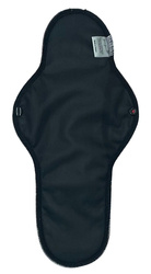 Absorbant menstrual de noapte din material textil pentru femei - NEGRU