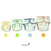 Bamboo Fitted Diaper 8-14kg