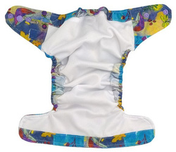 Pocket diaper, one-row snaps, OS MAGIC FOREST