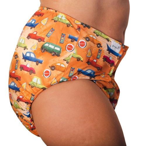 Reusable diaper for adults with insert - CARS