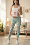Long Leggings with High Waist - You Go Girl
