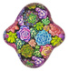 SMALL S Cloth Menstrual Pad - SUCCULENTS