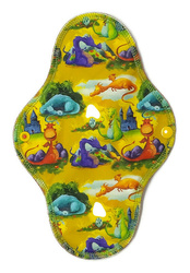 GROßE L Stoffbinde - DRACHEN