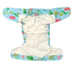 Taschenwindeln, einreihige Druckknöpfe, MINI OS 4-11kg SEEPFERDCHEN