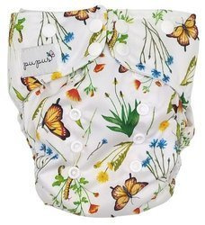 Scutece de buzunar, snap-uri cu două rânduri, OS În iarbă