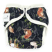 Diaper Cover with elastic piping NIGHT IN THE FOREST newborn 3-8kg