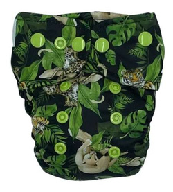 AIO (all in one) Diaper Mini OS 5-11kg - Wild Cats