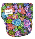 Scutece de buzunar, snaps cu două rânduri, OS, SUCCULENTE