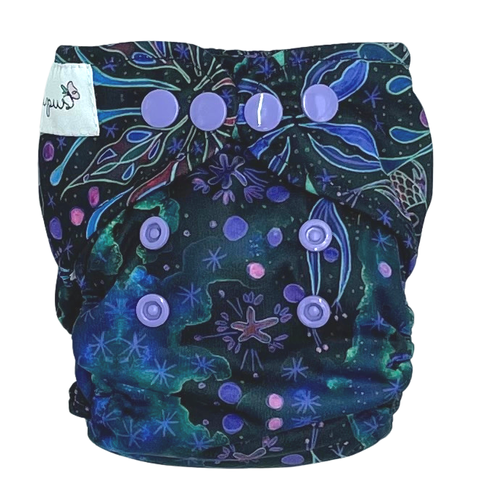 Neugeborenen Taschenwindeln 3-7kg - NEON SPLASH