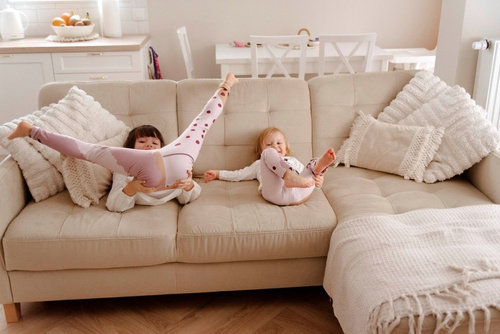 Colanți lungi pentru copii - Cinnamon Muffin