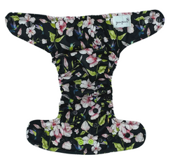 Diaper cover, one-row snaps Mini OS 4-11kg HUMMINGBIRDS