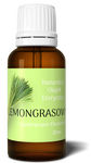 LEMONGRASS essential oil, 30ml & 100ml