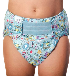 Pielucha wielorazowa dla dorosłych z wkładem - DJ BOBO