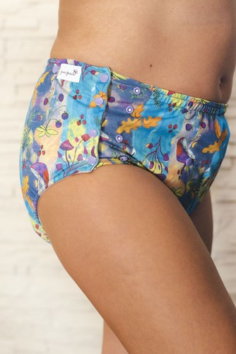 Nieprzemakalne majtki, pieluchomajtki dla dorosłych - MAGICZNY LAS