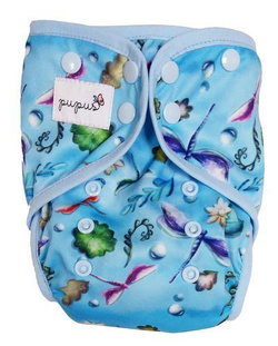 Diaper Cover with elastic piping - Dragonfly XL 10-20kg