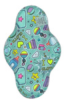 Absorbant menstrual din material textil, mărime MARE, DJ BOBO