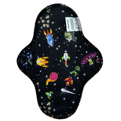 MEDIUM M Cloth Menstrual Pad - SPACE