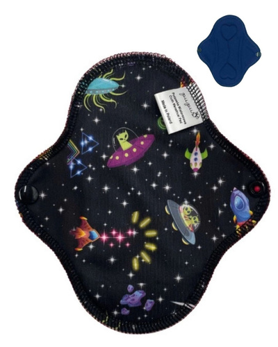 SMALL S Cloth Menstrual Pad - SPACE