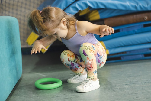 Lange Leggings für Kinder - Schmetterlinge