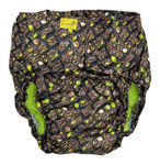 Reusable diaper for adults with insert - DUBAI CHOCOLATE