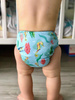 Diaper cover, one-row snaps Mini OS 4-11kg SEAHORSE