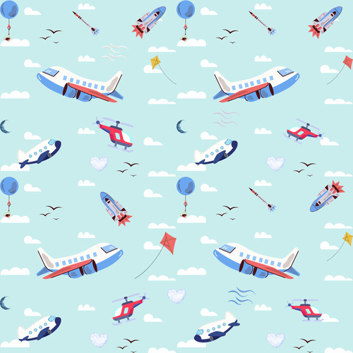 Washable Training Pants "PLANES"