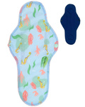 NIGHT Cloth Menstrual Pad - SEAHORSE