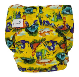 Diaper cover XL 15-22 kg DRAGONS