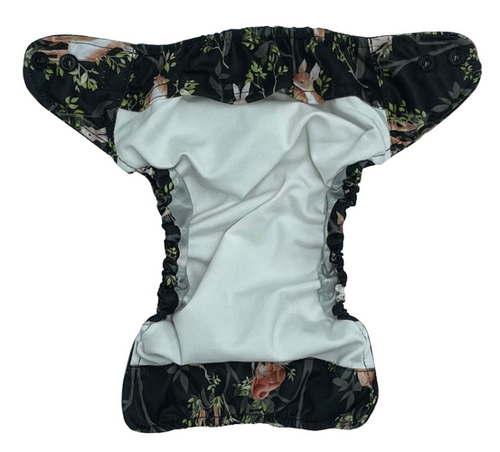 Scutece de buzunar pentru nou-născuți 3-7kg - NIGHT IN THE FOREST