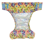 Wiederverwendbare Stoffwindel für Erwachsene mit Saugeinlage - SCHMETTERLINGE