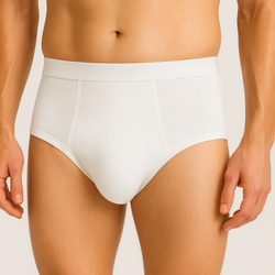 Men's absorbent underwear WHITE
