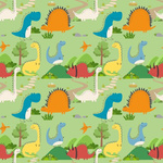 Wiederverwendbare Stilleinlagen, Bambus + Coolmax, 2 Stück, DINOSAURUS