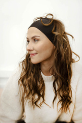 Stirnband Klassisch Schwarz