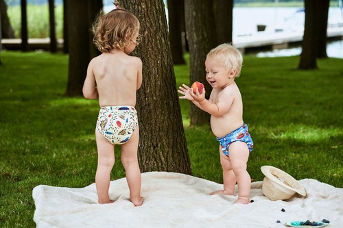 Überhose mit weicher, elastischer Einfassung - BUGS OS 7-16kg