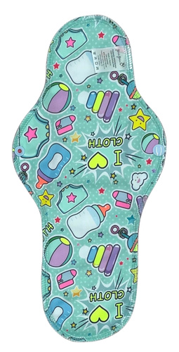 Absorbant menstrual pentru noapte din material textil - DJ BOBO