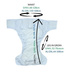 Reusable diaper for adults with insert - SPACE