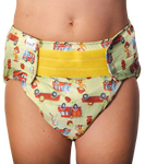 Reusable diaper for adults with insert - Fireman