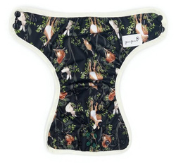 Diaper Cover with elastic piping NIGHT IN THE FOREST OS 7-16kg