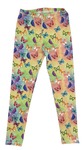 Long Leggings for Kids - Butterflies