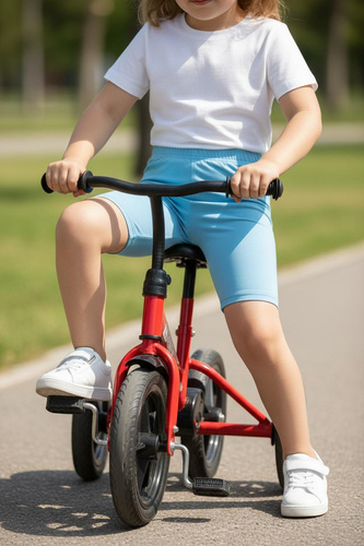 Kurze Leggings für Kinder - Himmelblau