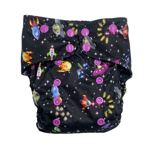 Taschenwindeln, Doppelreihe Druckknöpfe, OS Coolmax, WELTRAUM