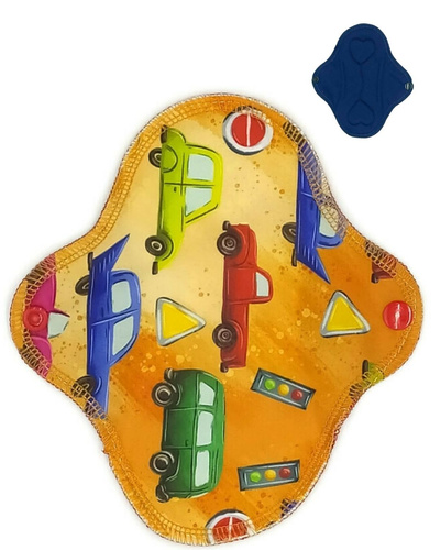 SMALL S Cloth Menstrual Pad - CARS