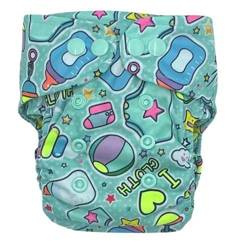 Diaper cover, one-row snaps Mini OS 4-11kg DJ BOBO