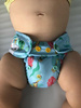 Diaper cover, one-row snaps Mini OS 4-11kg SEAHORSE