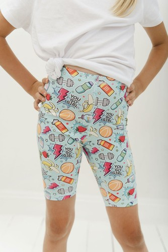 Kurze Leggings für Kinder - Du schaffst das, Mädchen