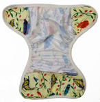Diaper Cover with elastic piping BUGS