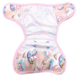 Diaper Cover with elastic piping - Unicorns XL 10-20kg